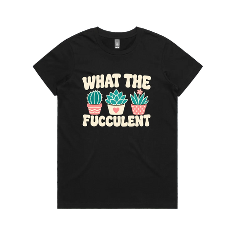 Black front flat lay