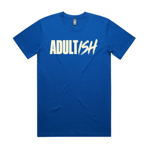 Adultish Bright Royal front flat lay