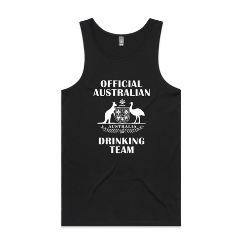 Official Australian Drinking Team - Mens Singlet Top