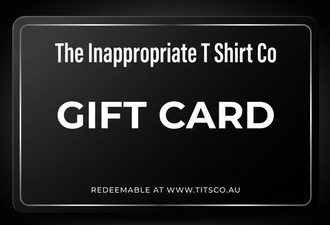 Inappropriate Gift Card