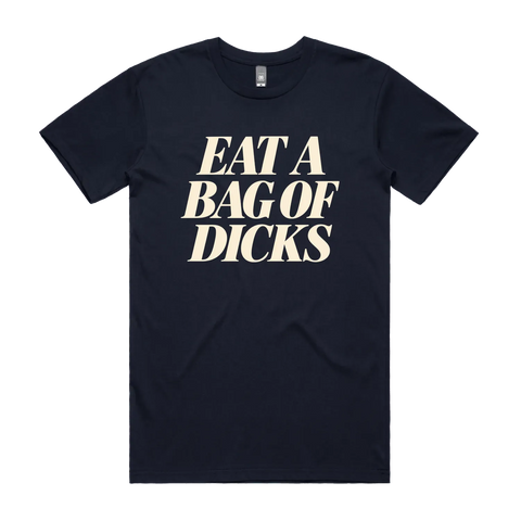 Navy front flat lay