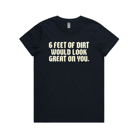 Navy front flat lay