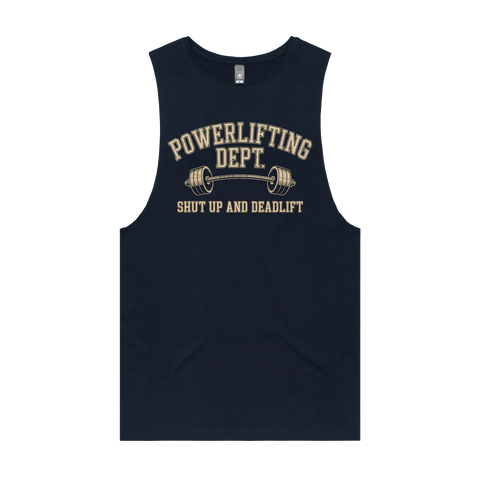 Navy front flat lay