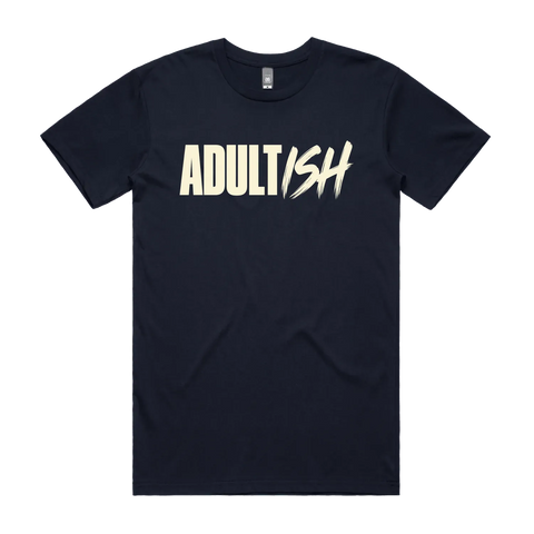 Adultish Navy front flat lay