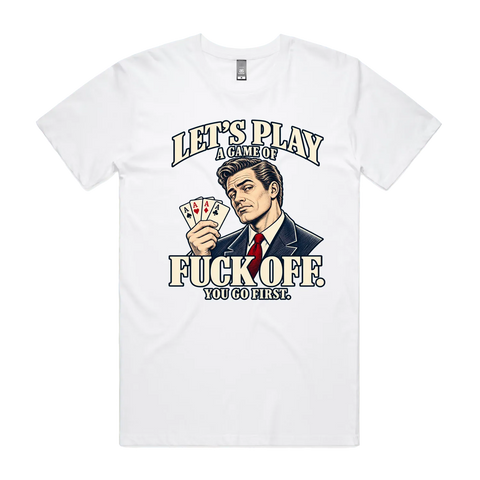 White front flat lay
