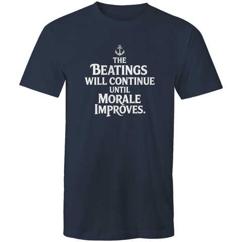The beatings will continue - Mens T-Shirt