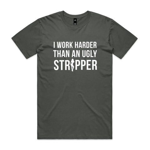 I work harder - AS Colour Staple Tee