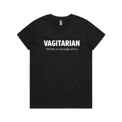 Vagitarian - Women's Maple Tee