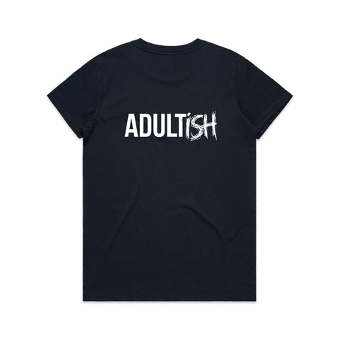 Adultish - Women's Maple Tee