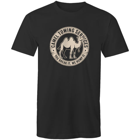 Camel towing - Mens T-Shirt