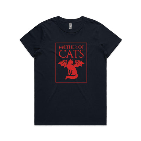 Mother of cats - Women's Maple Tee