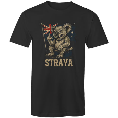 Straya Rebel Koala - Mens T-Shirt