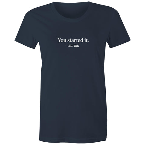 Karma - Women's Maple Tee