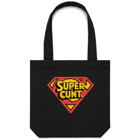 Supercunt - Carrie - Canvas Tote Bag