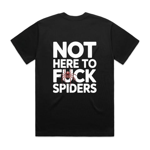 Not here to fuck spiders - AS Colour Heavy Tee