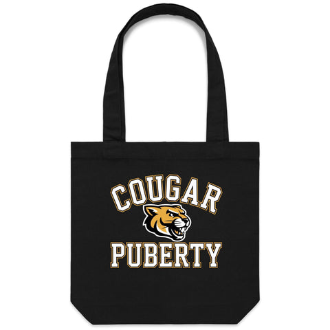 Cougar puberty - Carrie - Canvas Tote Bag