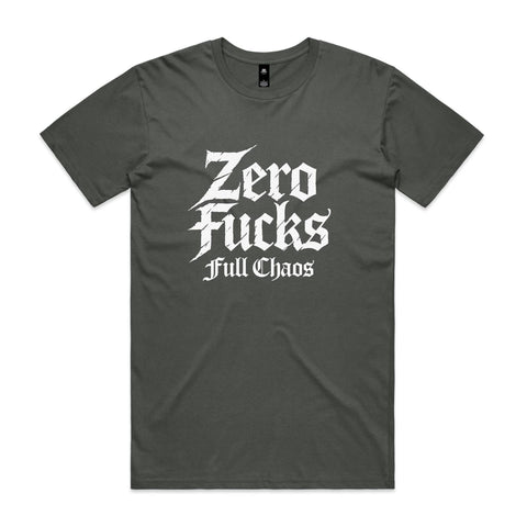 Zero fucks full chaos - AS Colour Staple Tee