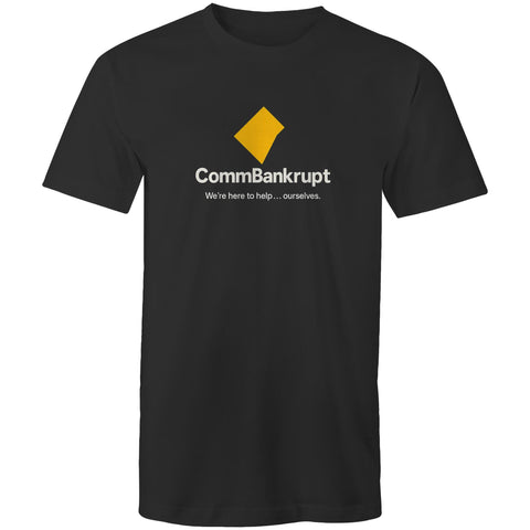 Commbankrupt - Mens T-Shirt