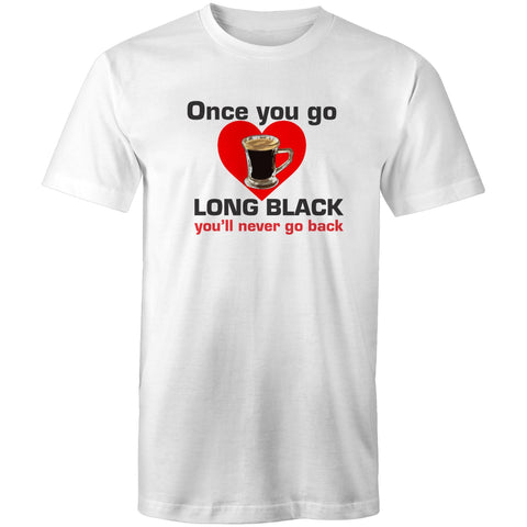 Long black - Mens T-Shirt