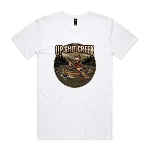 Up shit creek - AS Colour Staple Tee