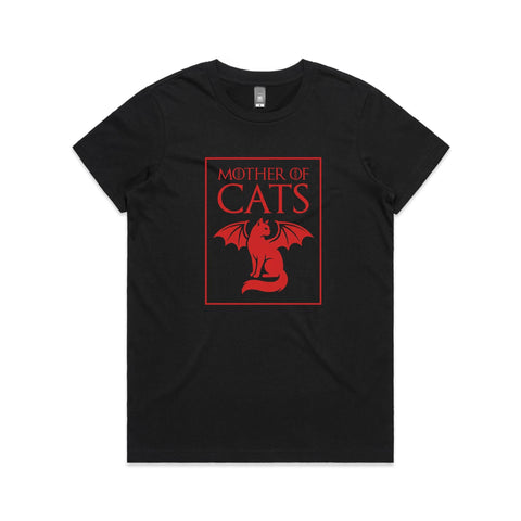 Mother of cats - Women's Maple Tee