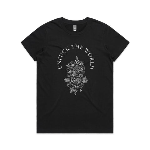 Unfuck the world - Women's Maple Tee