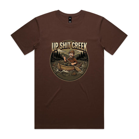 Up shit creek - AS Colour Staple Tee