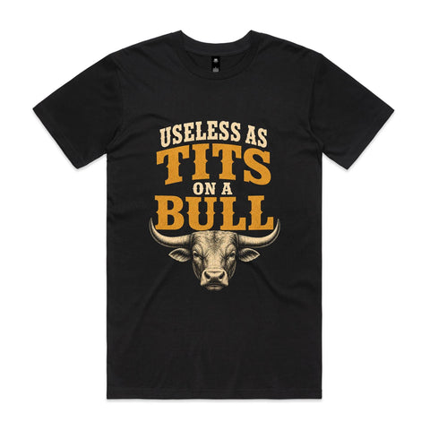 Tits on a bull - AS Colour Staple Tee