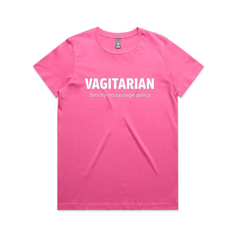 Vagitarian - Women's Maple Tee