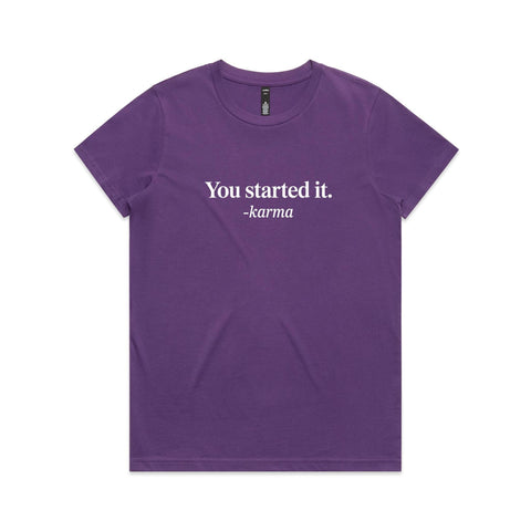 Karma - Women's Maple Tee