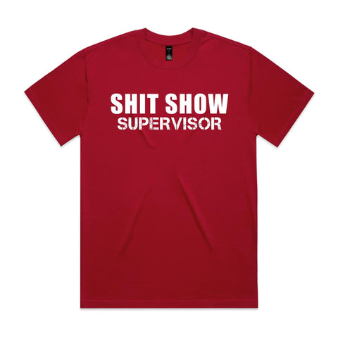 Shit show supervisor - AS Colour Heavy Tee