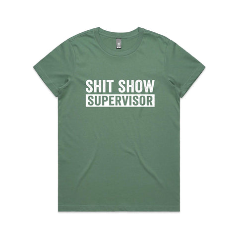 Shit show supervisor - Women's Maple Tee