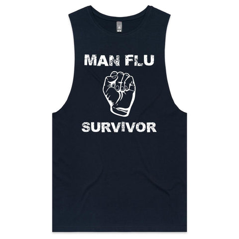 Man flu survivor - Mens Tank Top Tee