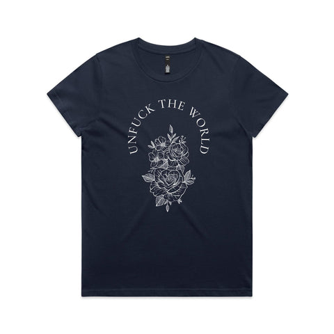 Unfuck the world - Women's Maple Tee