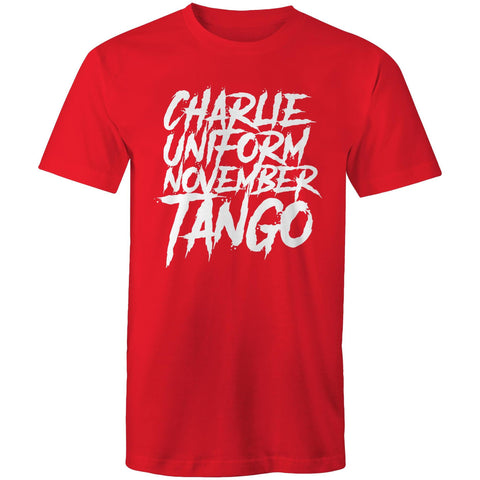 Charlie Uniform November Tango - Mens T-Shirt