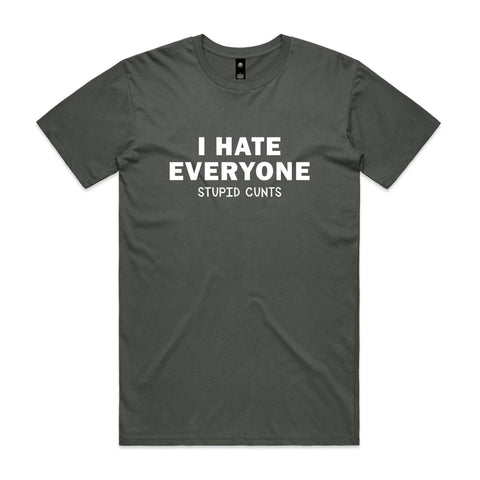 I hate everyone - AS Colour Staple Tee
