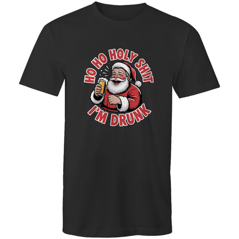 Ho Ho Holy Shit I'm drunk - Mens T-Shirt