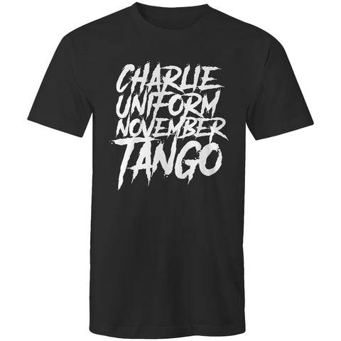 Charlie Uniform November Tango - Mens T-Shirt
