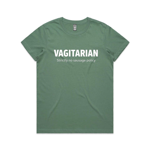 Vagitarian - Women's Maple Tee