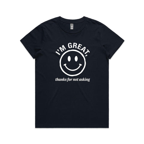 I'm great - Women's Maple Tee