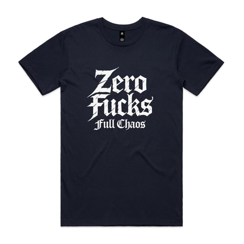 Zero fucks full chaos - AS Colour Staple Tee