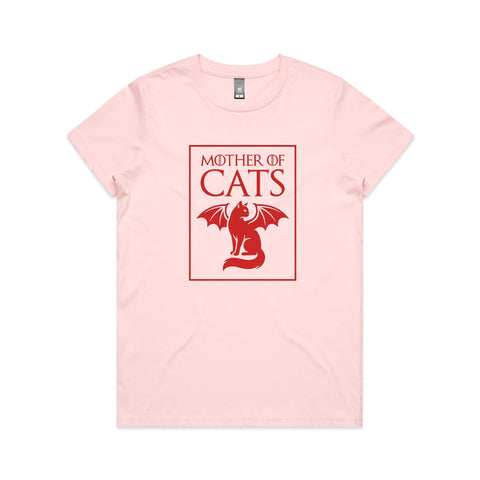 Mother of cats - Women's Maple Tee