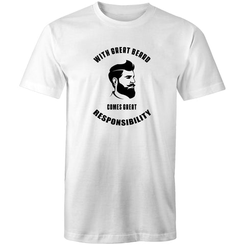 With Great Beard - Mens T-Shirt