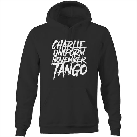 Charlie Uniform November Tango - Pocket Hoodie Sweatshirt